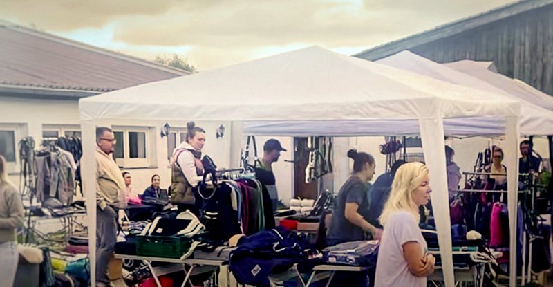 Der Flohmarkt von „Deine Sattelkammer“ findet am kommenden Samstag, 26. September, statt
