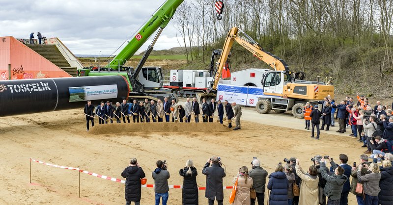 Dormagen: Der Spatenstich für das Mammutprojekt fand heute in Elsdorf statt
