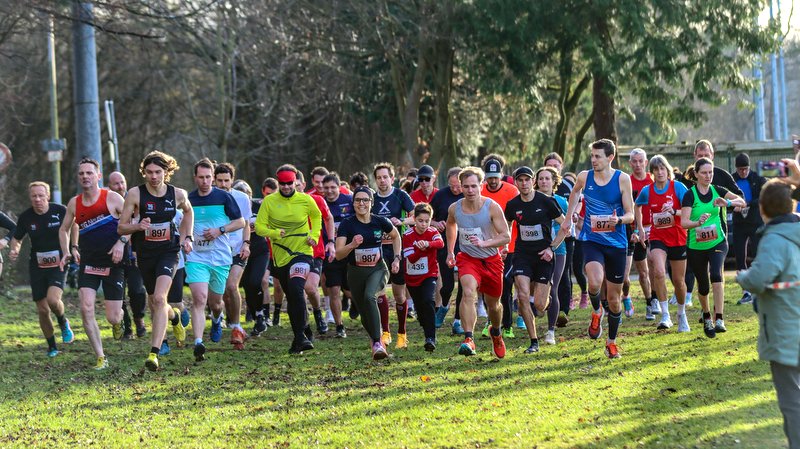Bereits vorne: Doppelsieger Richard Wilke (897) und Langstreckensiegerin Anne Krämer (987)