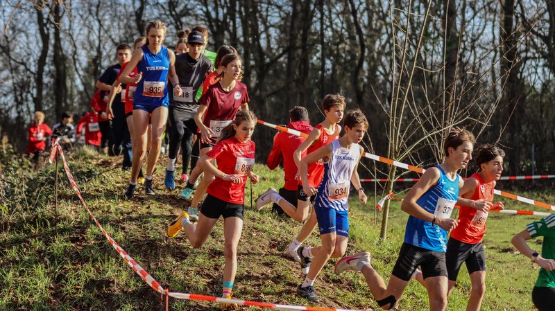 Überragende Nachwuchsläuferin war Lea Topp (SV Sonsbeck, 888), mitten in der Spitzengruppe der Jungs