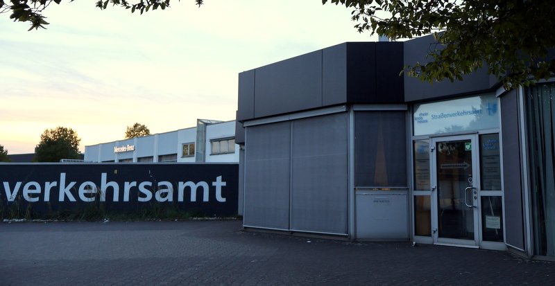 Das Straßenverkehrsamt an der Kieler Straße in Dormagen soll geschlossen werden