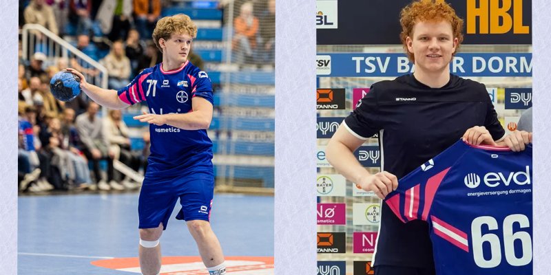 Youngster mit Perspektive beim TSV: Malte Adam (links) und Julius Hein