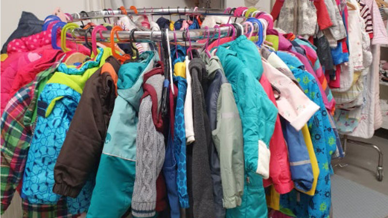 Der Caritas-Babyladen unterstützt Familien mit kleinerem Einkommen